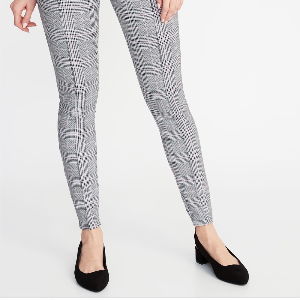 Plaid skinnies..